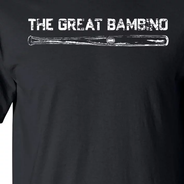 The Great Bambino Baseball Legend Sports Gift Light Tall T-Shirt