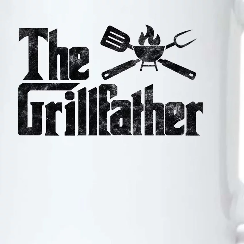 The Grillfather Bbq Grill Smoker Barbecue Chef Grill Master Cute Gift Black Color Changing Mug