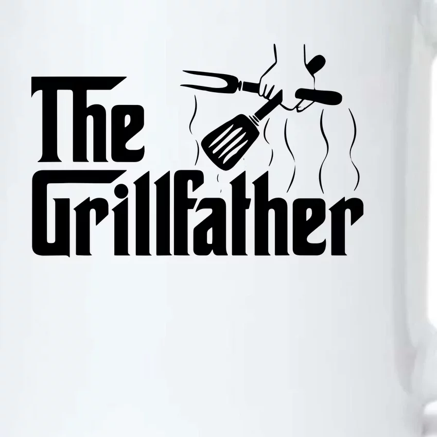 The Grillfather BBQ Grill Smoker Barbecue Chef Black Color Changing Mug