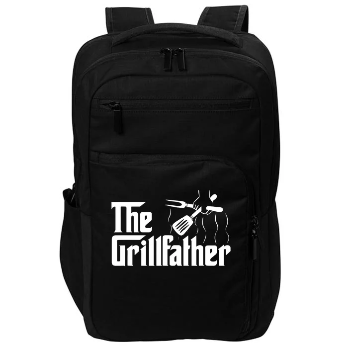 The Grillfather BBQ Grill Smoker Barbecue Chef Impact Tech Backpack