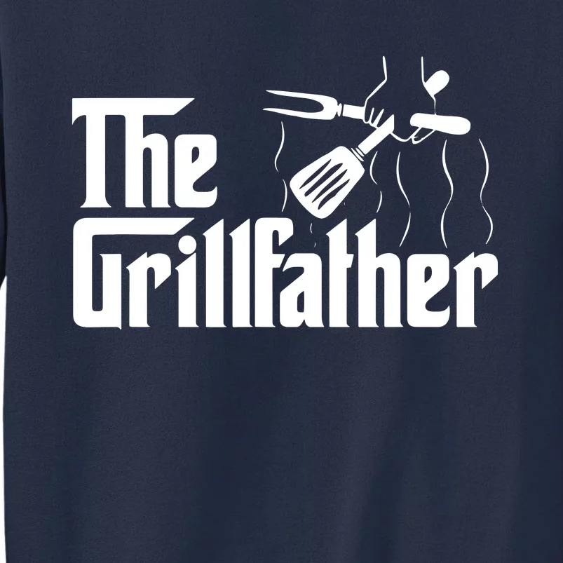 The Grillfather BBQ Grill Smoker Barbecue Chef Sweatshirt