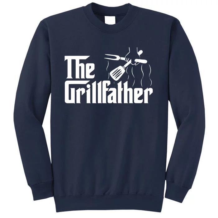 The Grillfather BBQ Grill Smoker Barbecue Chef Sweatshirt