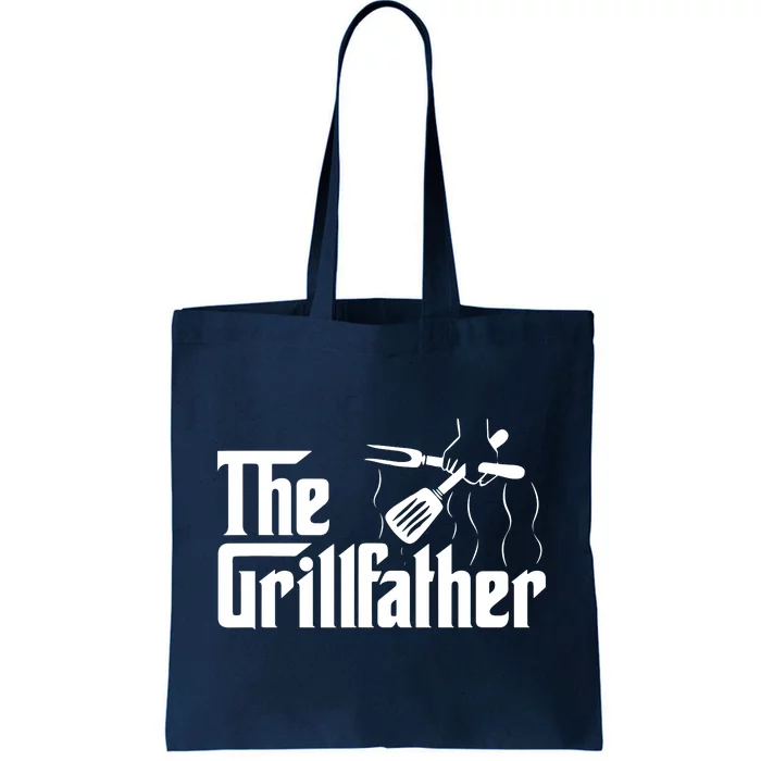 The Grillfather BBQ Grill Smoker Barbecue Chef Tote Bag