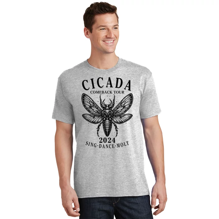 The Great Cicada Comeback 2024 Insect Invasion Cicadas T-Shirt