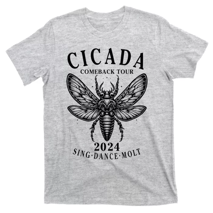 The Great Cicada Comeback 2024 Insect Invasion Cicadas T-Shirt