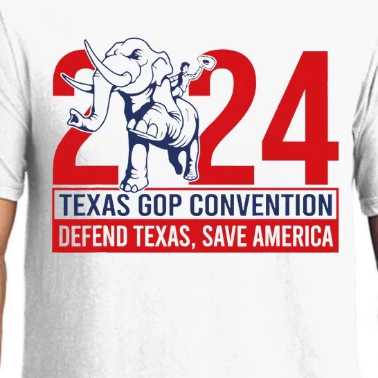 Texas Gop Convention Defend Texas Save America Pajama Set