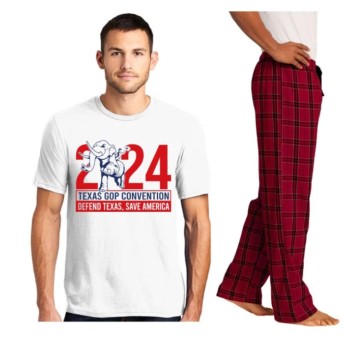 Texas Gop Convention Defend Texas Save America Pajama Set