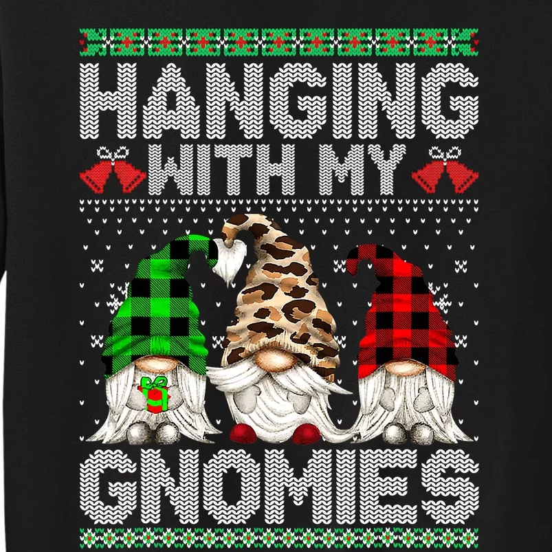 Three Gnomes Christmas Gnome Matching Family Xmas Pajamas Sweatshirt