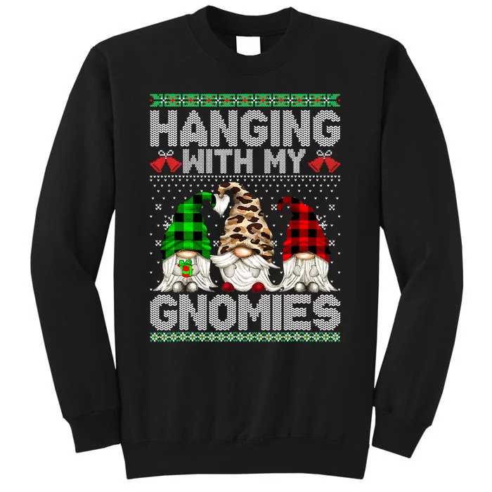 Three Gnomes Christmas Gnome Matching Family Xmas Pajamas Sweatshirt