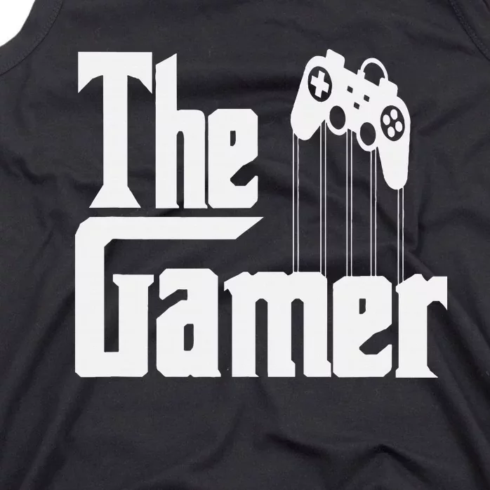 The Gamer Console Game Mode Funny Gaming Gear Noob Slayer Tank Top