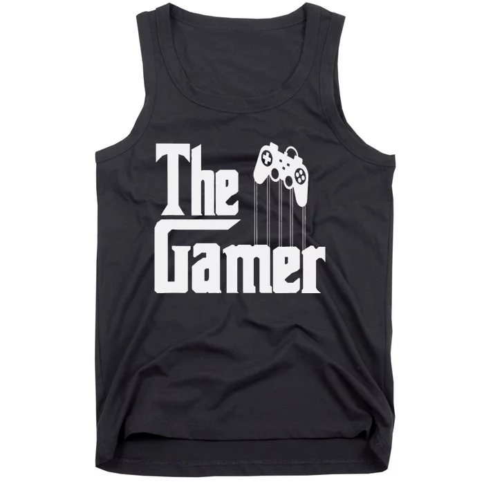 The Gamer Console Game Mode Funny Gaming Gear Noob Slayer Tank Top