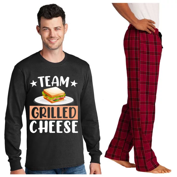 Team Grilled Cheese Gift Long Sleeve Pajama Set