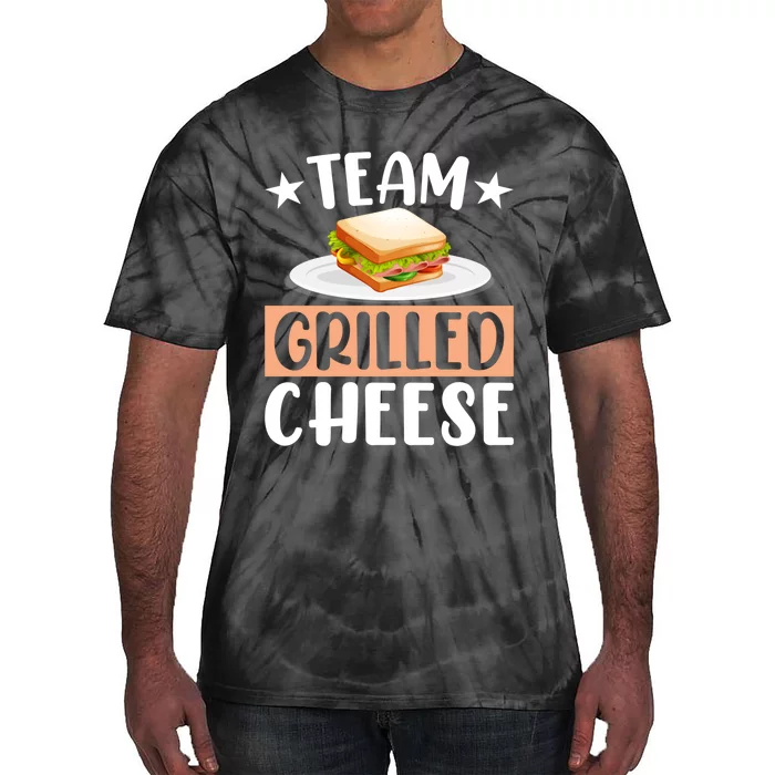 Team Grilled Cheese Gift Tie-Dye T-Shirt