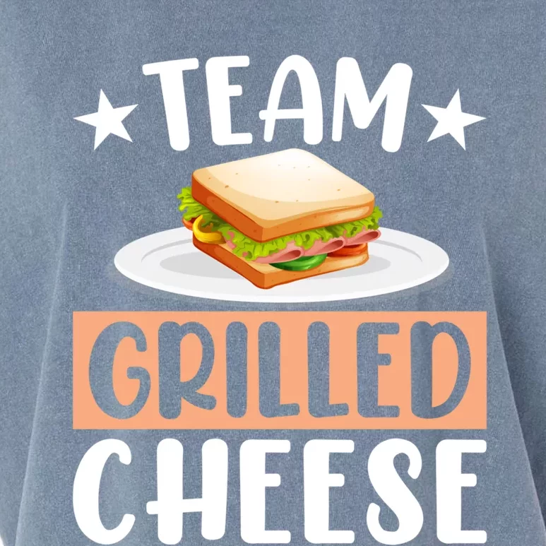 Team Grilled Cheese Gift Garment-Dyed Women's Muscle Tee