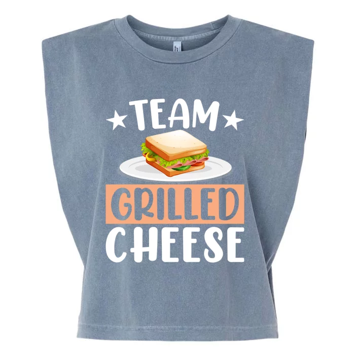 Team Grilled Cheese Gift Garment-Dyed Women's Muscle Tee