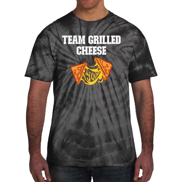 Team Grilled Cheese Sandwich Day Fast Food Lovers Tie-Dye T-Shirt