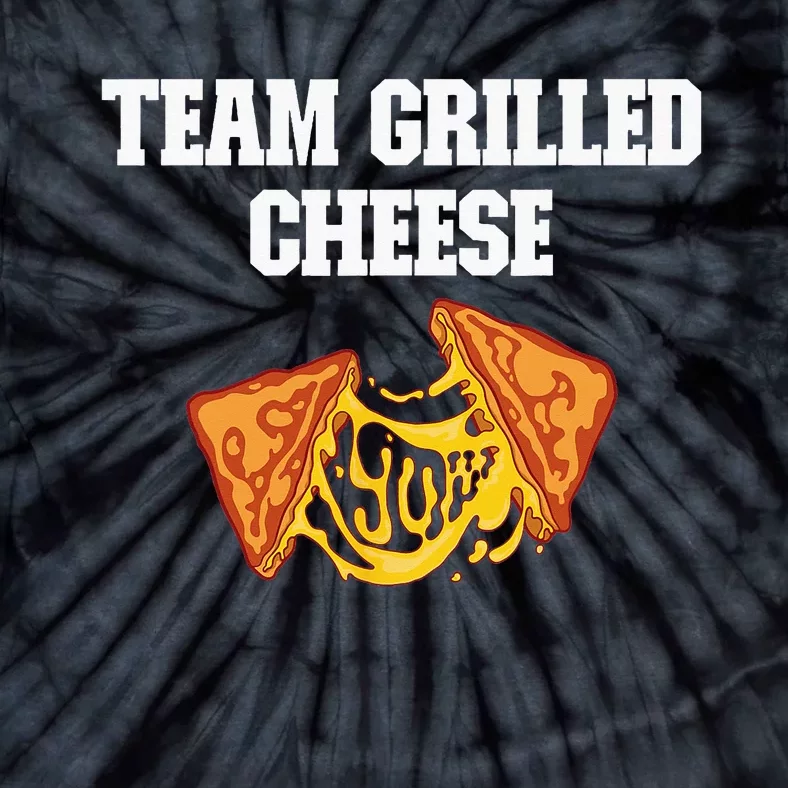 Team Grilled Cheese Sandwich Day Fast Food Lovers Tie-Dye T-Shirt