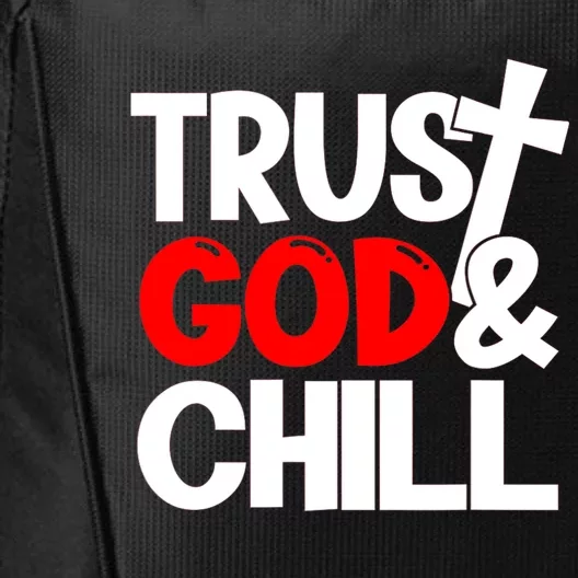 Trust God & Chill City Backpack