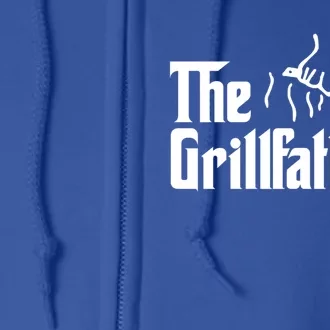 The Grillfather Cool Gift Full Zip Hoodie