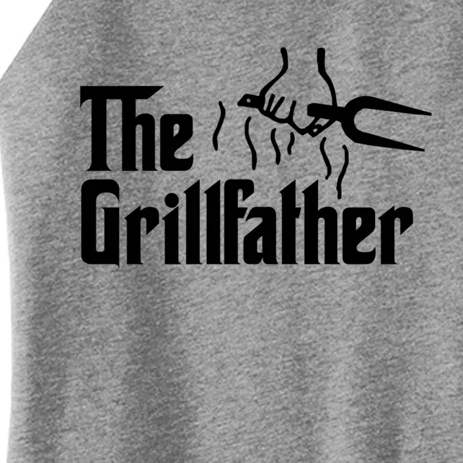 The Grillfather Cool Gift Women’s Perfect Tri Rocker Tank