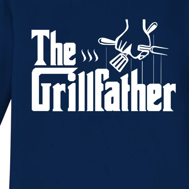 The Grillfather Cool Gift Baby Long Sleeve Bodysuit