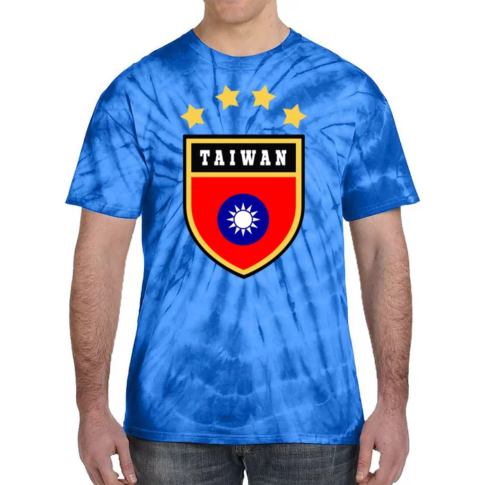 Taiwan Gift Coat Of Arms Tee Flag Souvenir Taipei Funny Gift Tie-Dye T-Shirt