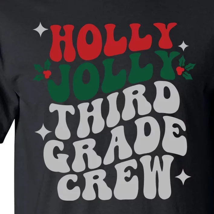 Third Grade Christmas Jolly Tall T-Shirt