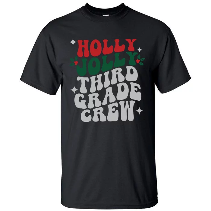 Third Grade Christmas Jolly Tall T-Shirt