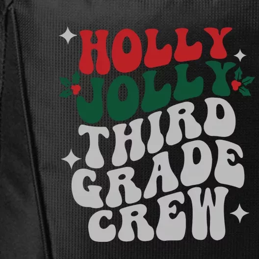 Third Grade Christmas Jolly City Backpack