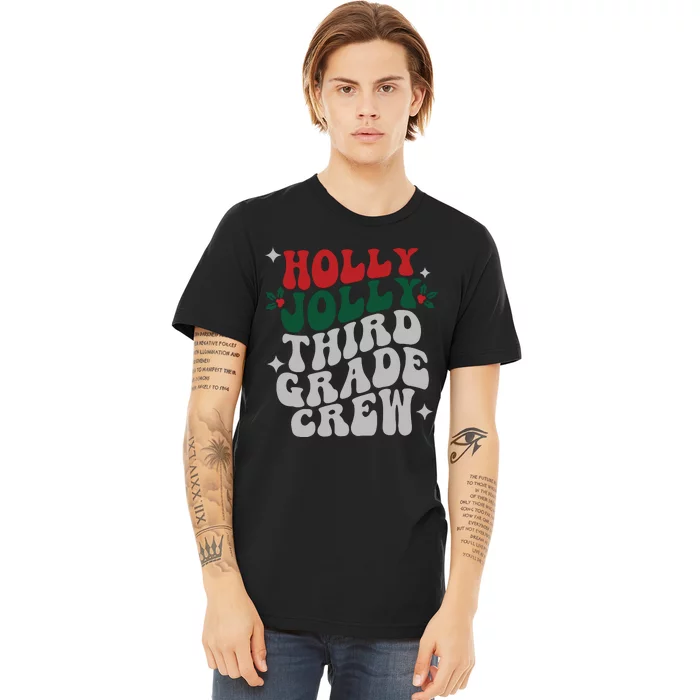 Third Grade Christmas Jolly Premium T-Shirt