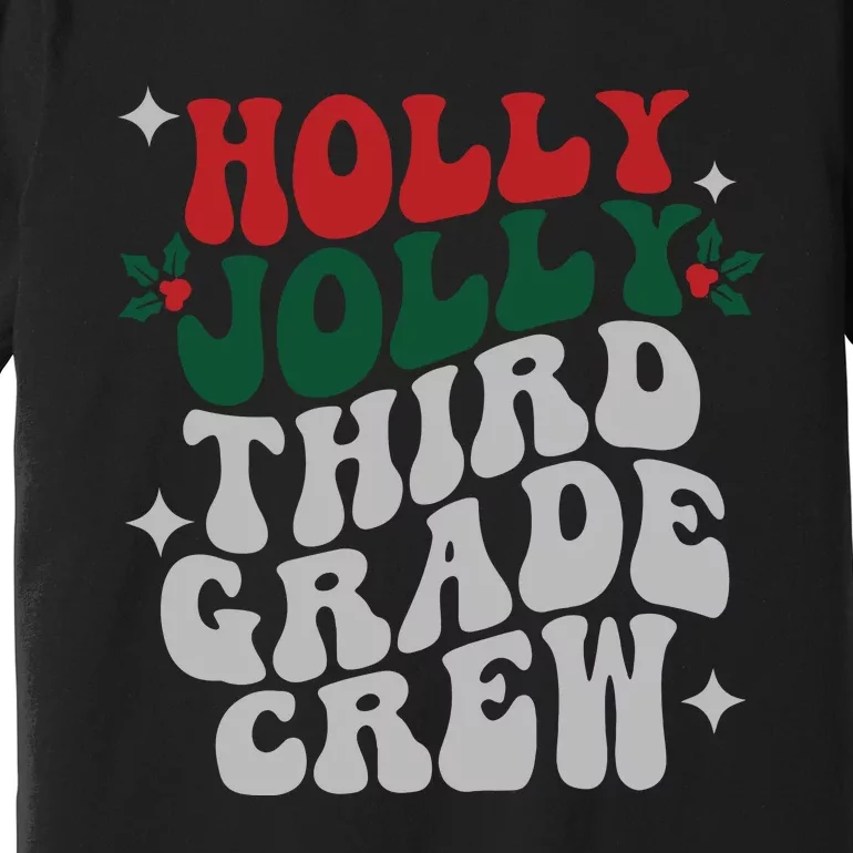 Third Grade Christmas Jolly Premium T-Shirt