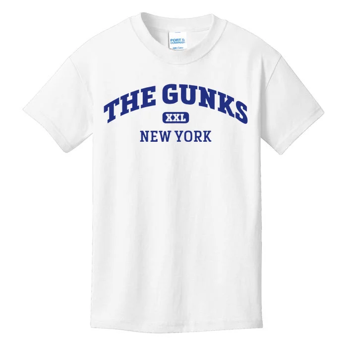 The Gunks College Style Rock Climbing Area Design Kids T-Shirt