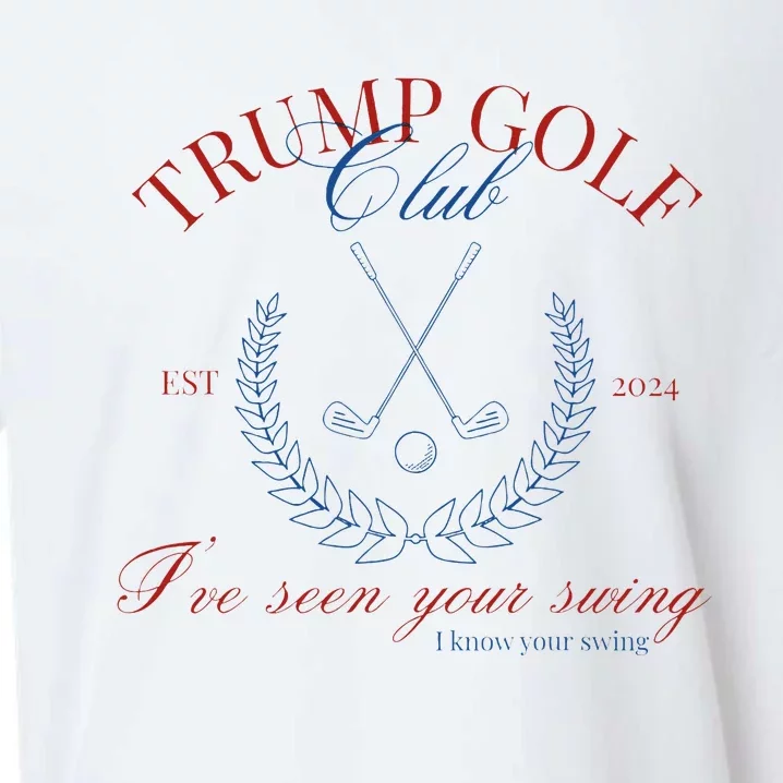 Trump Golf Club IVe Seen Your Swing Sueded Cloud Jersey T-Shirt