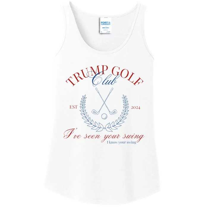 Trump Golf Club IVe Seen Your Swing Ladies Essential Tank