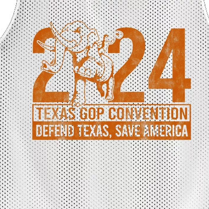 Texas Gop Convention Defend Texas Save America Mesh Reversible Basketball Jersey Tank