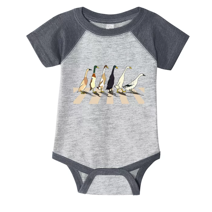 The Gooses Cute Ducks Love Animals Classic Arts Music Bands Infant Baby Jersey Bodysuit