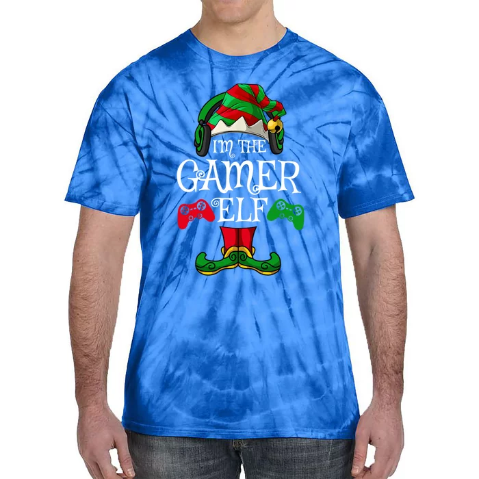 The Gamer Christmas Video Game Xmas Ugly Matching Pjs Gift Tie-Dye T-Shirt