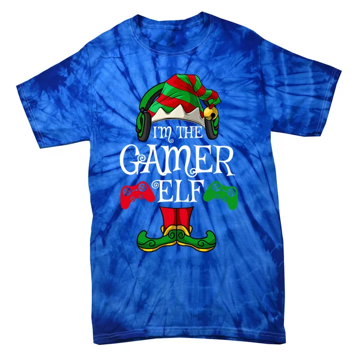 The Gamer Christmas Video Game Xmas Ugly Matching Pjs Gift Tie-Dye T-Shirt