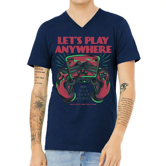 The Gamer Design V-Neck T-Shirt