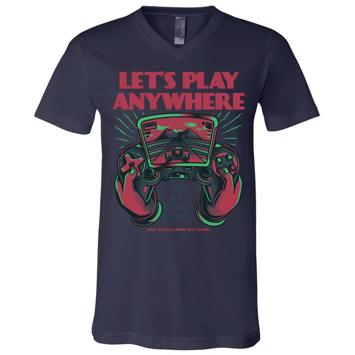 The Gamer Design V-Neck T-Shirt