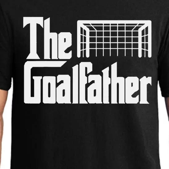 The Goalfather Dad Soccer Goalkeeper Goalie Christmas Gift Pajama Set