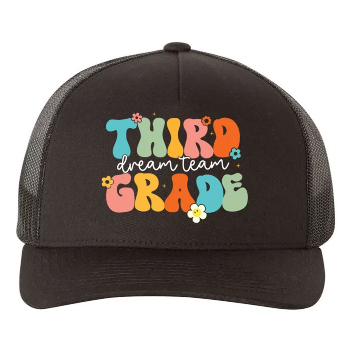 Third Grade Dream Team Back To School Teachers Students Yupoong Adult 5-Panel Trucker Hat