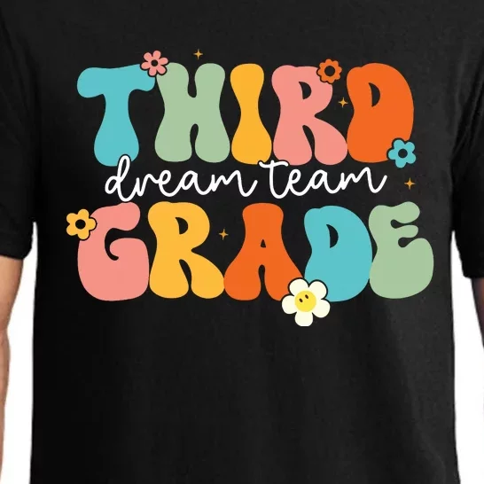 Third Grade Dream Team Back To School Teachers Students Pajama Set