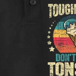 Tough Guys Dont Need Tonsils Dry Zone Grid Performance Polo