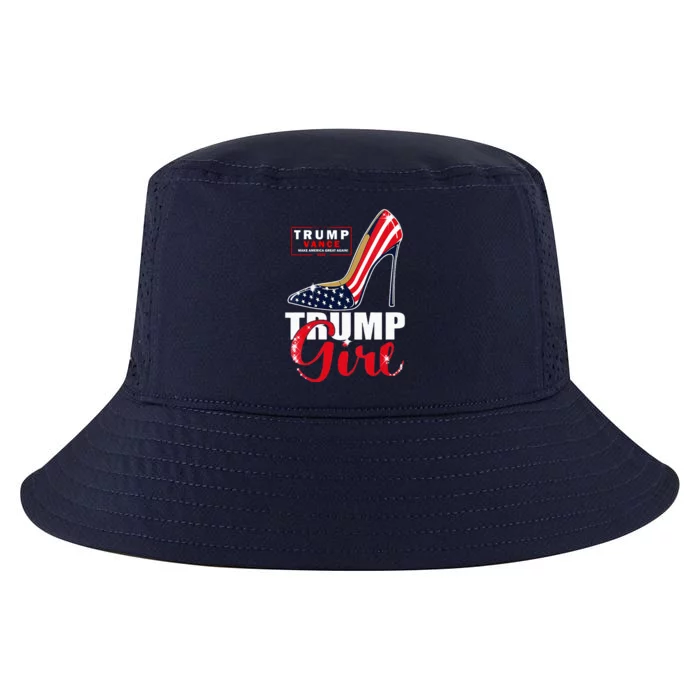 Trump Girl Donald Trump 2024 Jd Vance United States Presidential Election Cool Comfort Performance Bucket Hat