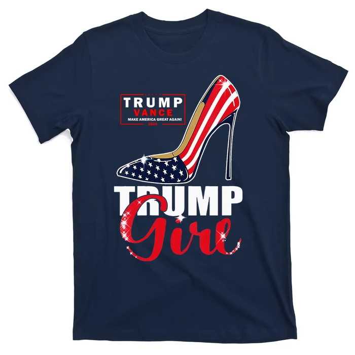 Trump Girl Donald Trump 2024 Jd Vance United States Presidential Election T-Shirt