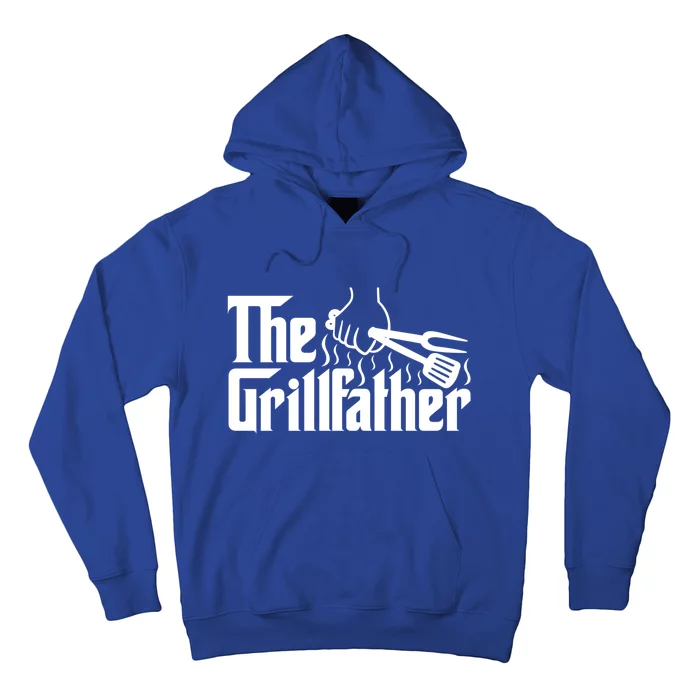 The Grillfather Dad Bbq Funny Gift Cute Gift Hoodie