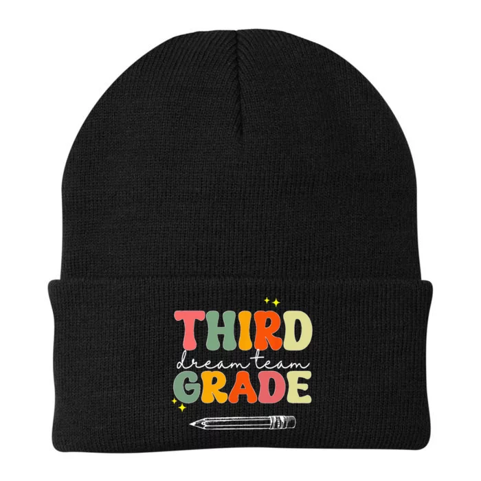 Third Grade Dream Team Teacher Appreciation Back To School Knit Cap Winter Beanie