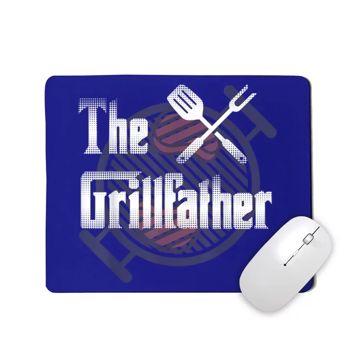 The Grillfather Daddy Bbq Gift Mousepad