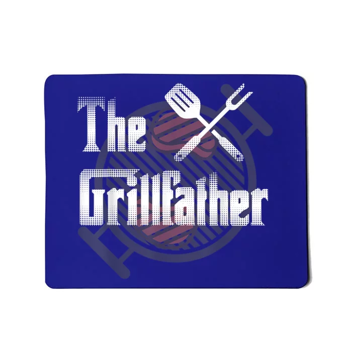 The Grillfather Daddy Bbq Gift Mousepad